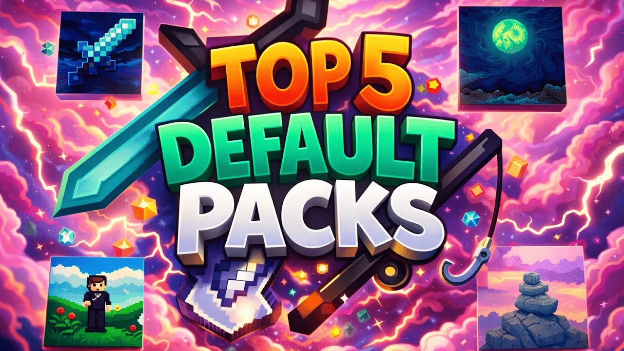 TOP 5 DEFAULT TEXTURE PACKS 1.8/1.9/1.10/1.12/1.13/1.14/1.15 &ndash; FPS BOOST/NO LAG! + DOWNLOAD LINK!