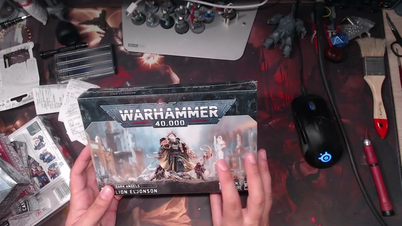 Wiertłą i paczki z allegro za Warhammer oraz Saily Esim.
