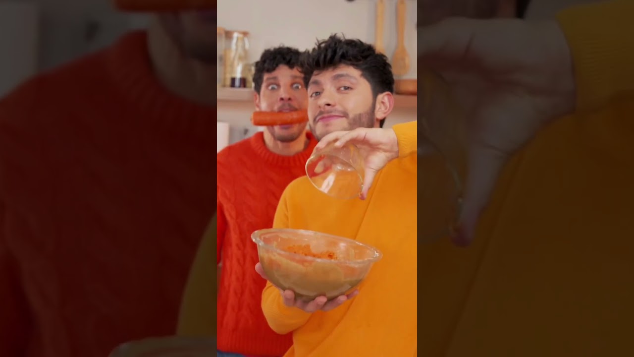 🥕Torta perfecta de ZANAHORIA ÑAM! #shorts | LOS DE ÑAM