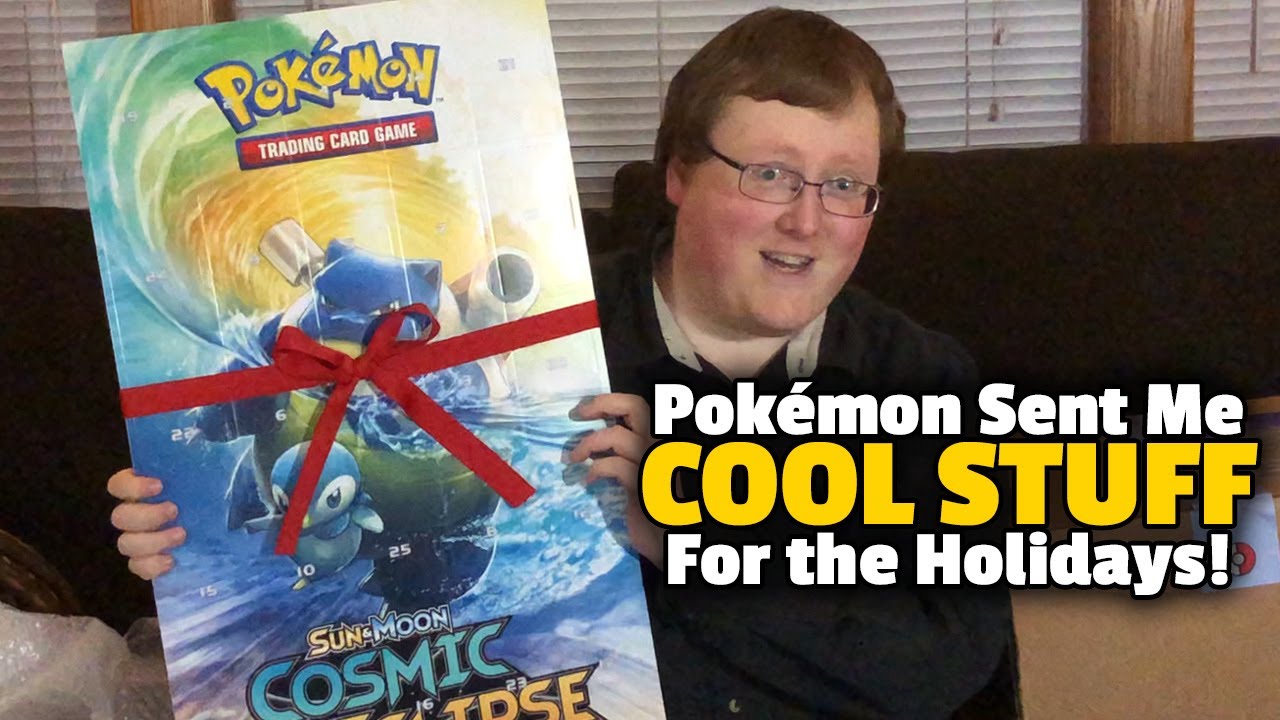 Pokémon Sent Me COOL STUFF For The Holidays! GIANT TCG Advent Calendar, Holiday Goodies & more!