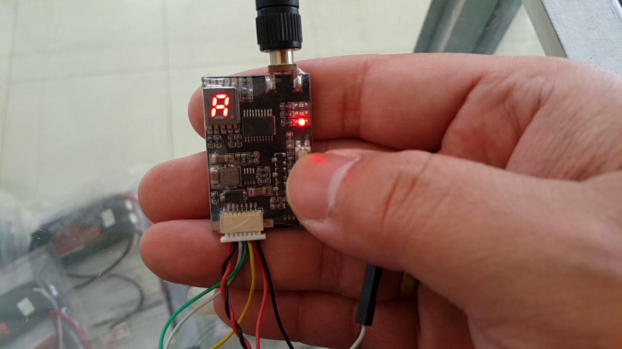 การใข้งาน ตัวส่งภาพโดรน FPV HLW 5.8GHz 600mW 72ch โดยร้าน BIG Hobby
