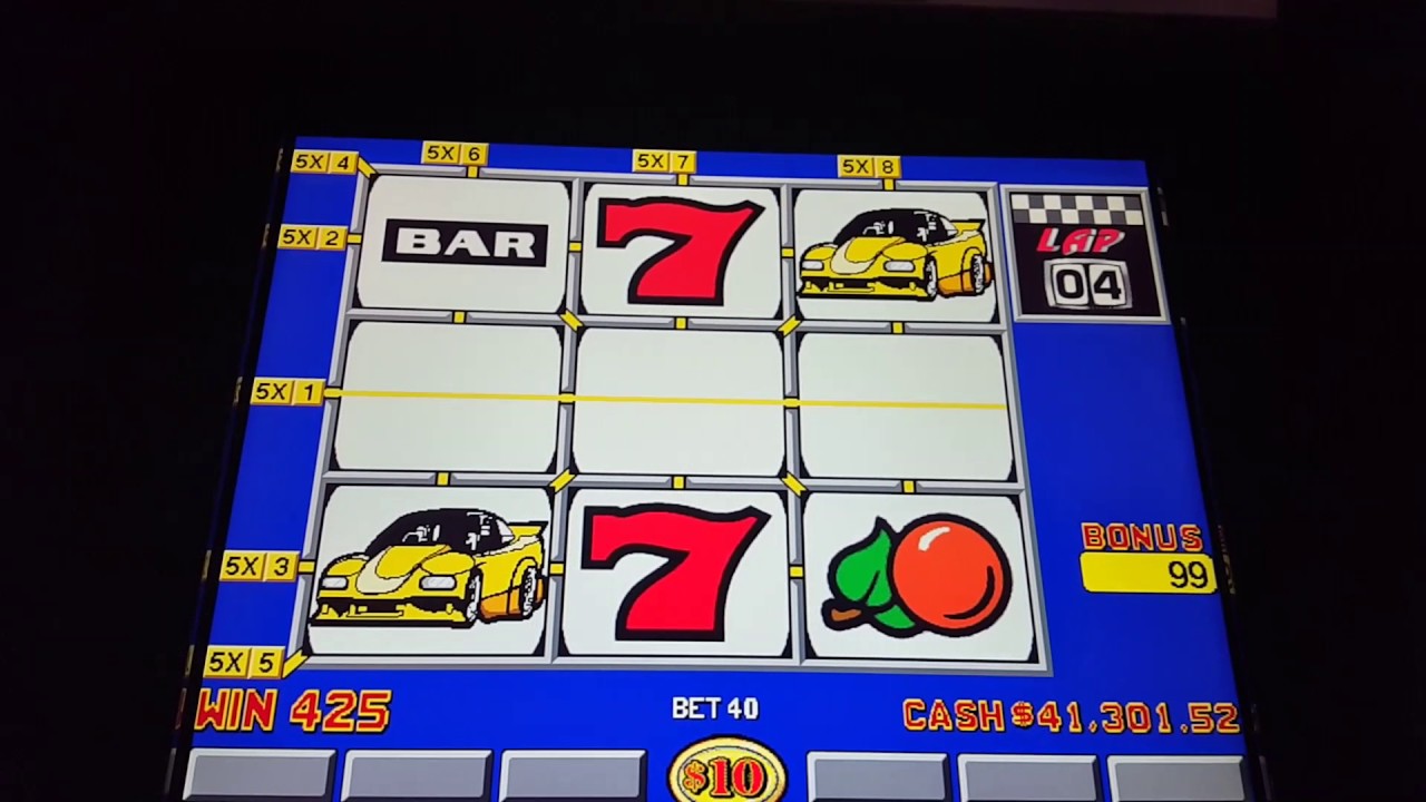$50,750 IGT SUPER 8 RACE HIGH LIMIT BONUS WIN $10 A CREDIT ON GAME KING