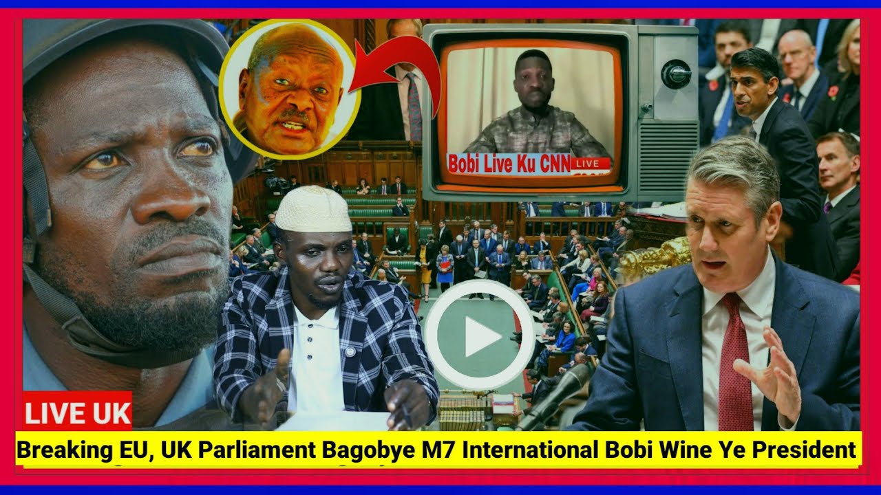 Breaking Tebinagwa! UK, EU Parliament Bagobye  M7 UN USA Bakiliiza Bobi Wine Ye President Farooq Ali
