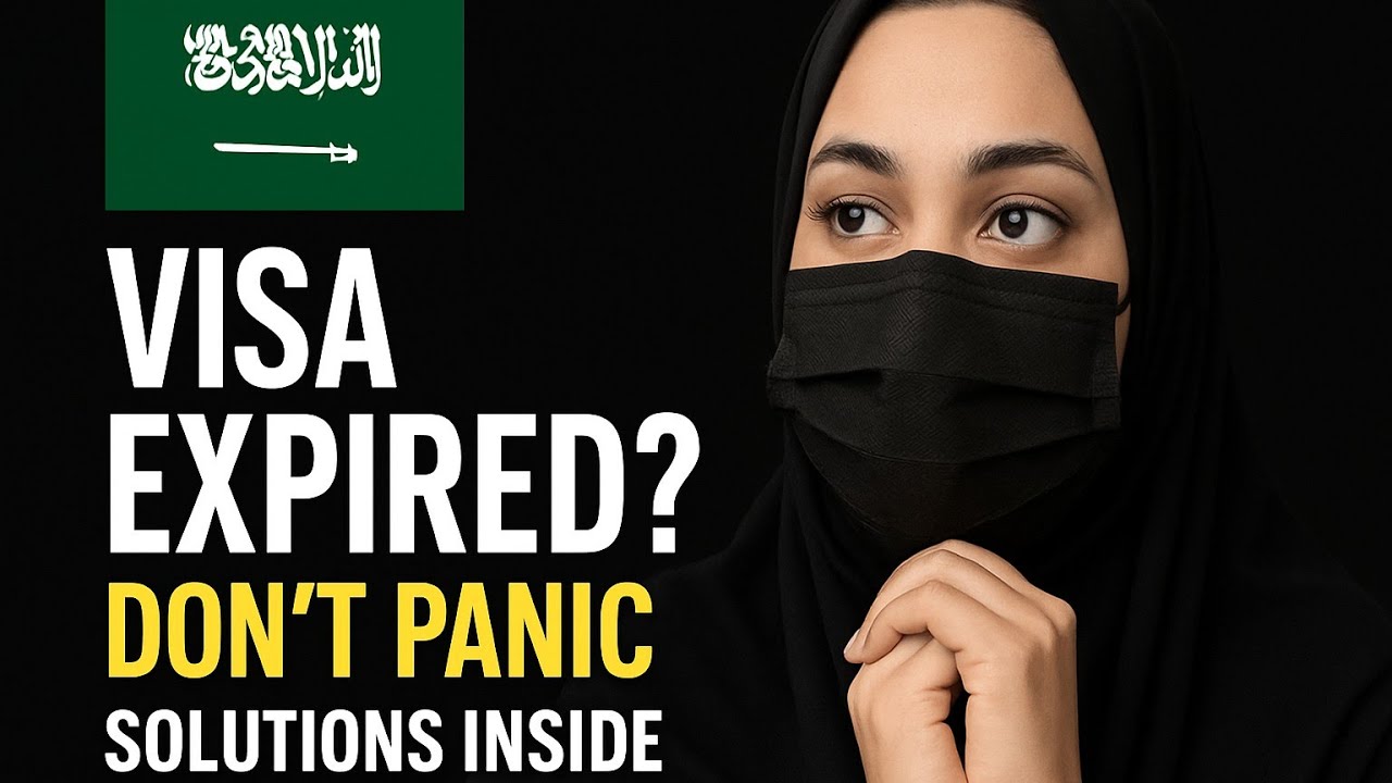 Saudi Visa Expired? Don&rsquo;t Panic &ndash; Real Solutions for Pakistanis & Indians