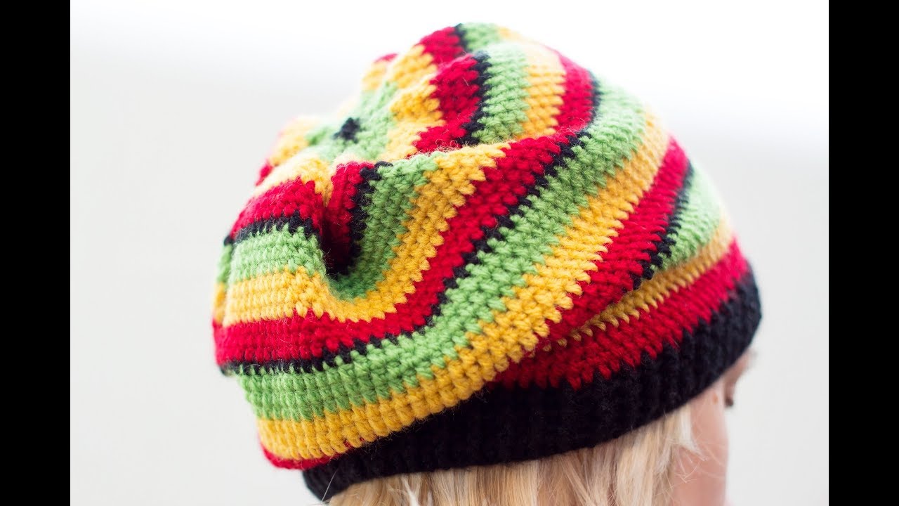 Crochet Tutorial Rasta Hat