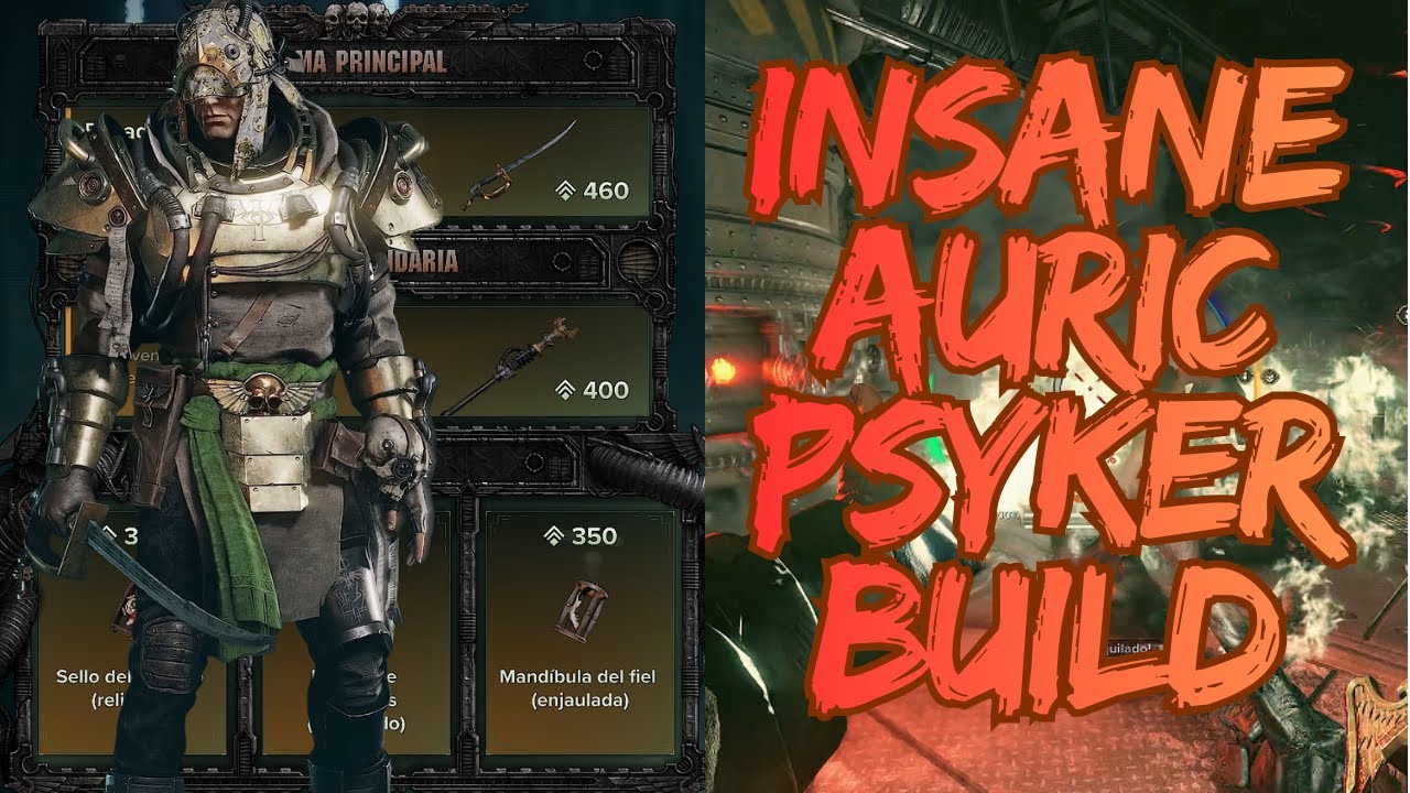 The PURGATUS GOD - Darktide Psyker Build & Auric Run