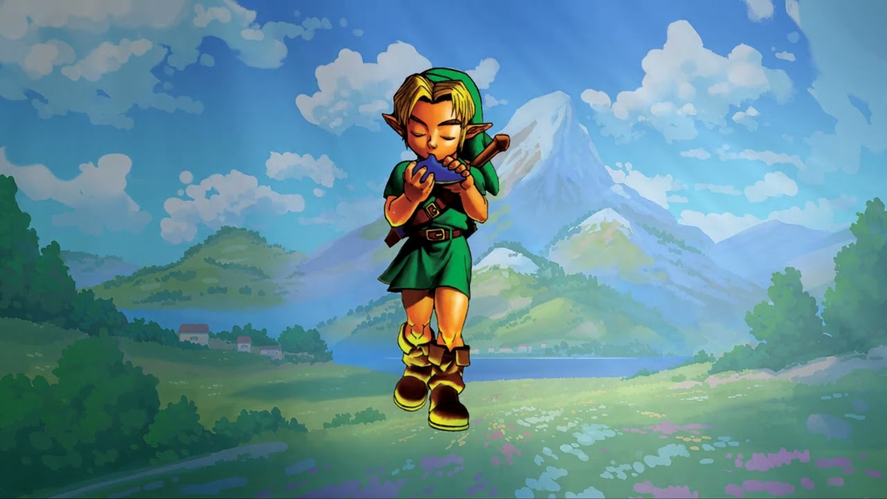 Title Screen (The Legend of Zelda Ocarina of Time) ~ 1 Hour Deep Ambience Loop