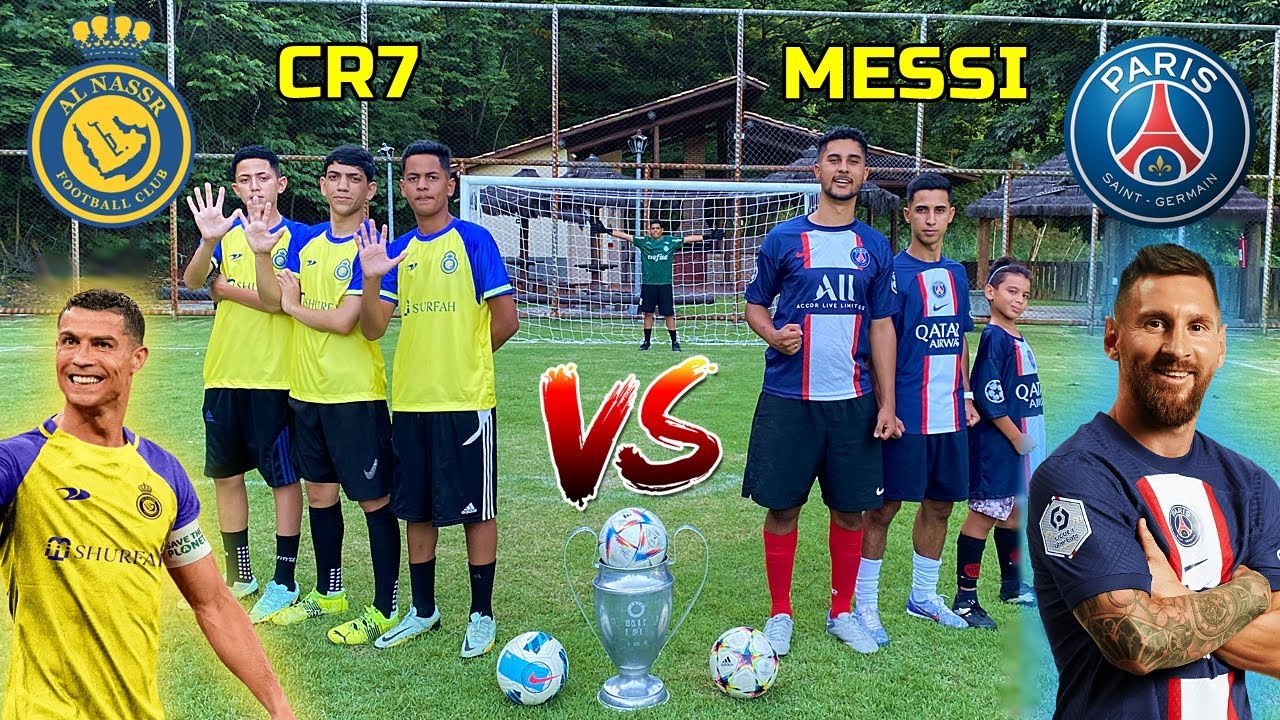 TIME MESSI VS TIME CRISTIANO RONALDO - QUEM VENCEU? ‹ Hariston ›