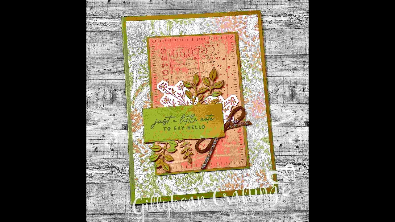 More Stampin' Up!®'s Notes of Nature with Softly Stippled DSP