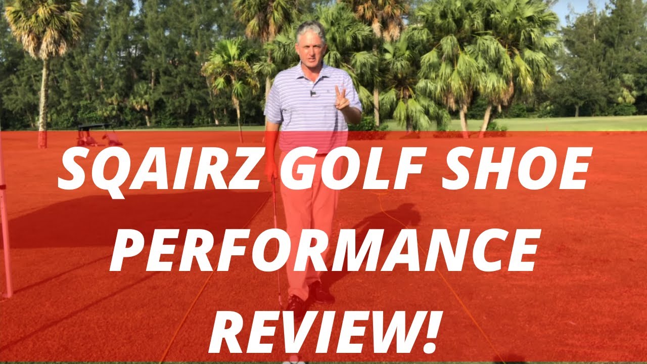 Sqairz Golf Shoes! Only 2 Connections! Feet to Ground and Hands on the Club!