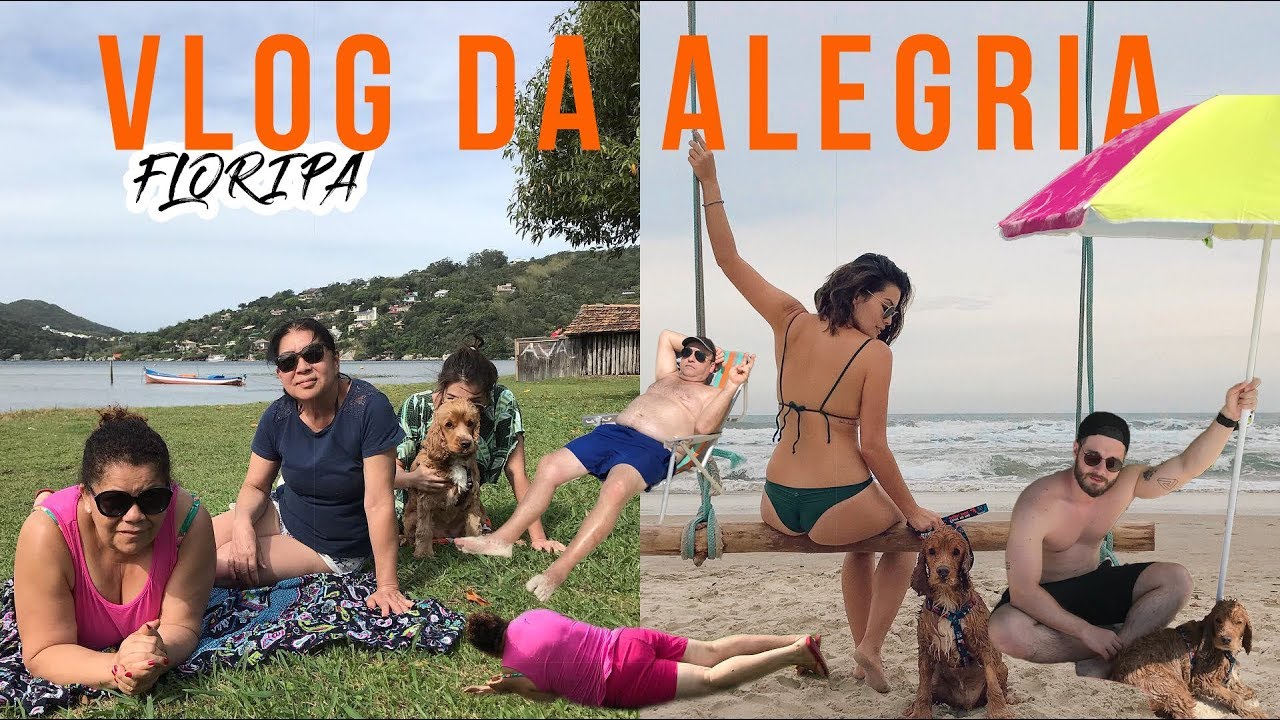 A FAMÍLIA ESTÁ DE FÉRIAS | VLOG DA ALEGRIA EM FLORIPA