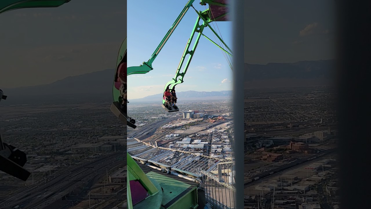 Riding Insanity at the Stratosphere Las Vegas