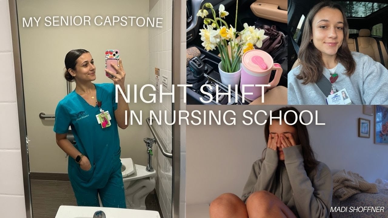 spend back-to-back nightshifts with me during my nursing school capstone
