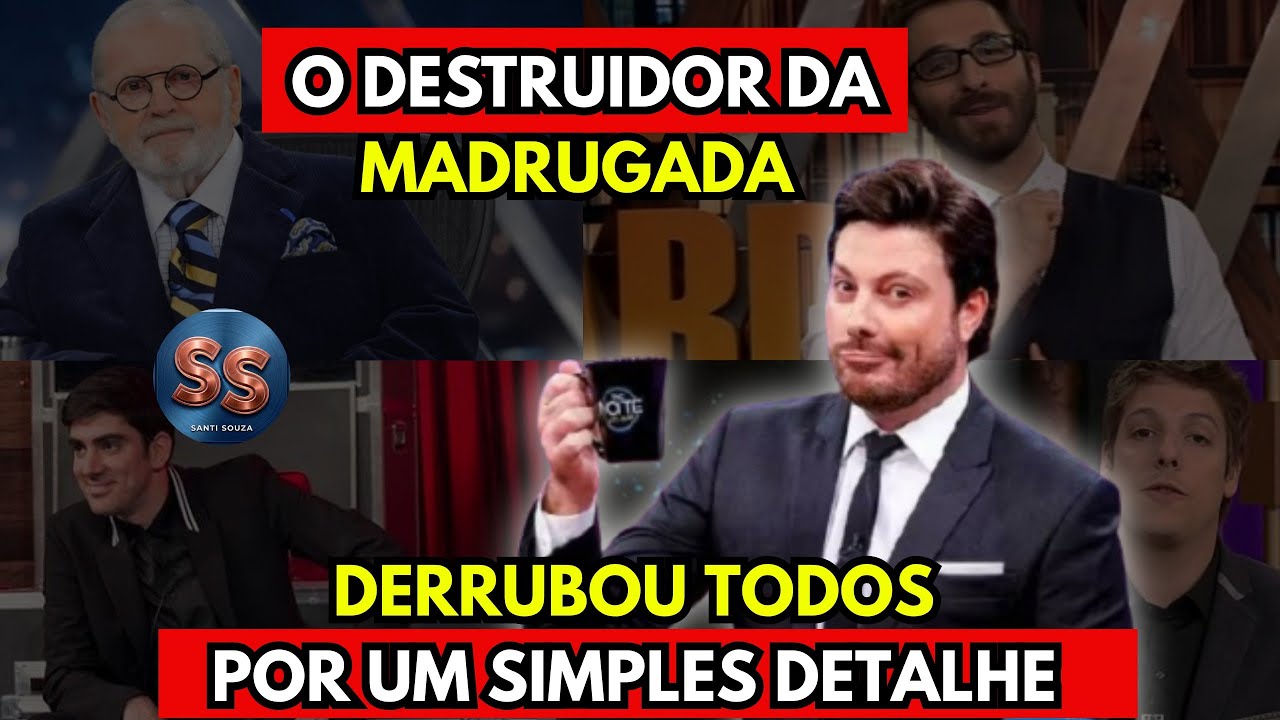 DANILO GENTILI DERRUBOU TODOS DA MADRUGADA POR UM DETALHE SIMPLES!