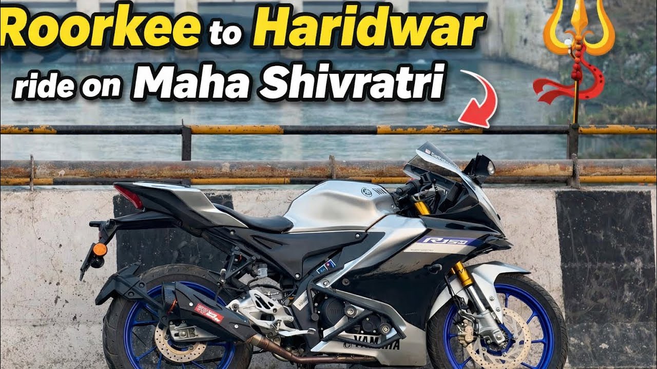 Roorkee to Haridwar Ride on Maha Shivratri 2026 🛕 | Epic Bike Ride Experience