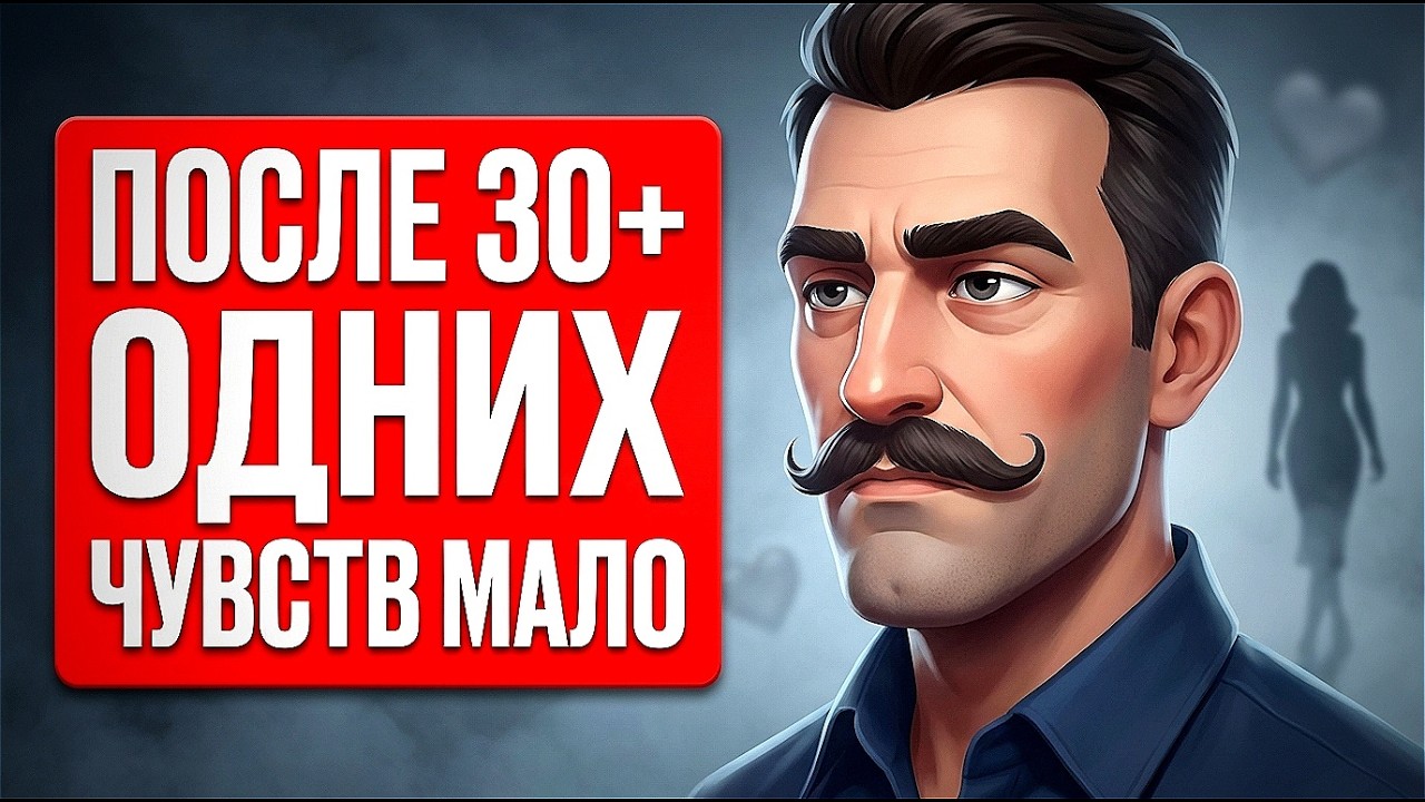 Почему после 30 чувства не спасают отношения?