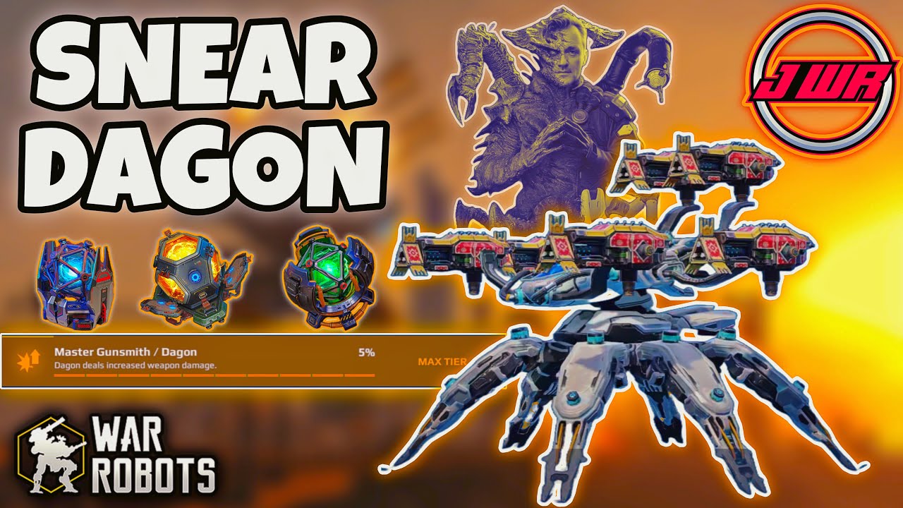 [WR] X6 Snear Dagon is 100% BETTER! in war robots update 10.5 dagon gameplay #warrobotswr #warrobots