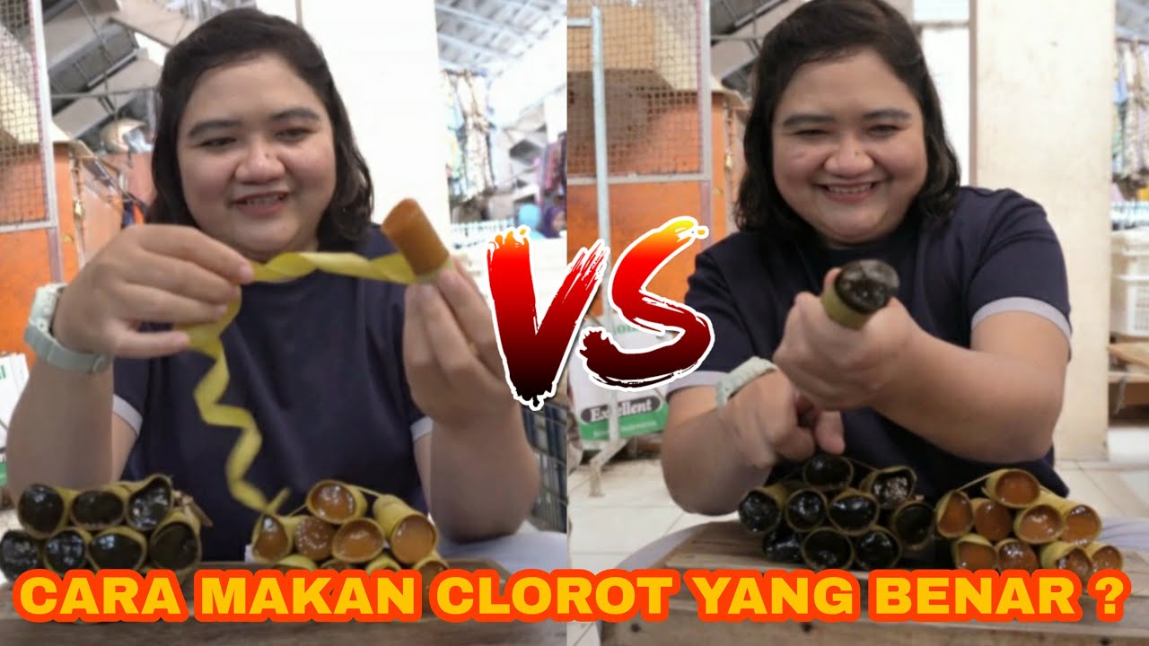 CLOROT MAKANAN KHAS PURWOREJO II CARA MAKAN YANG UNIK