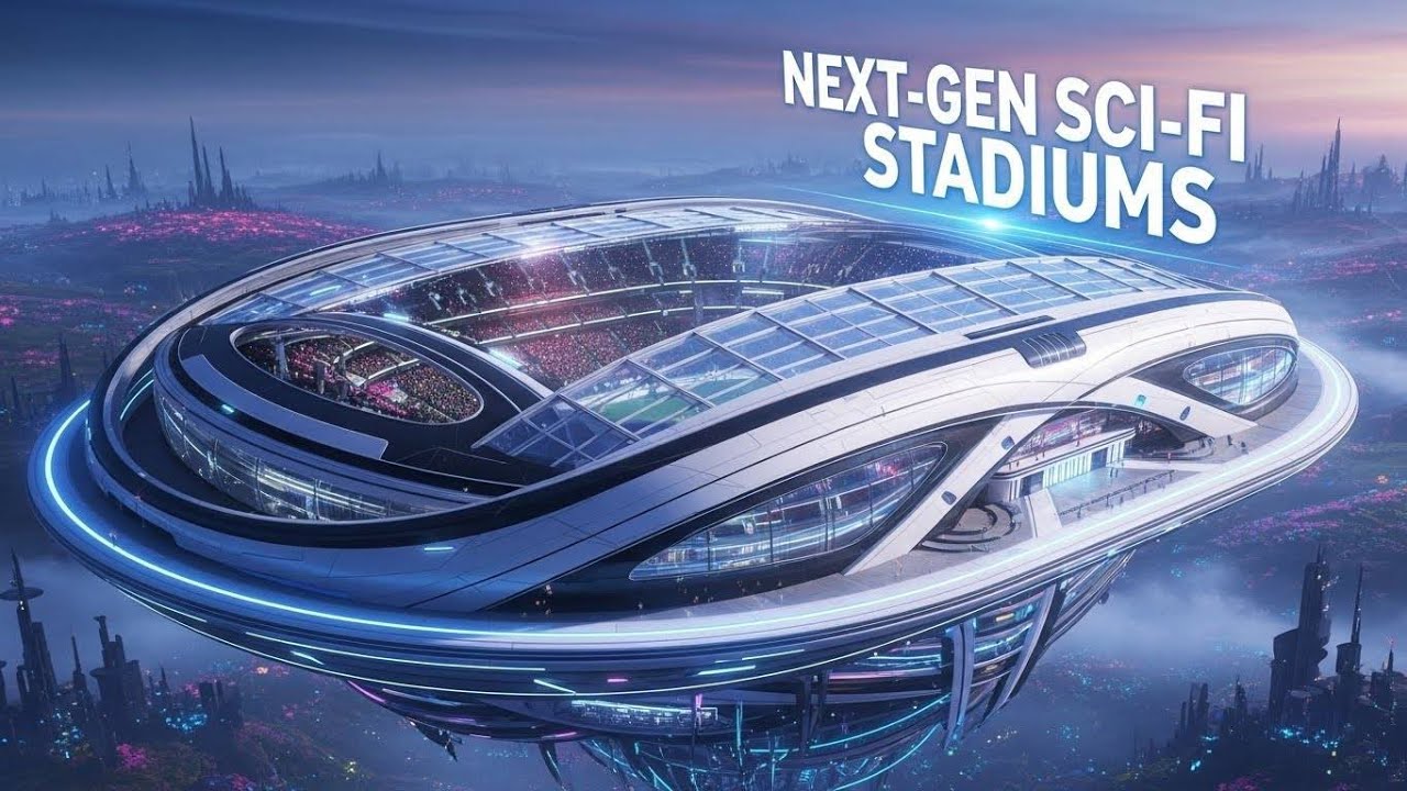 Futuristic Stadiums | Next-Gen Sports Arenas | Sci-Fi Architecture Concepts