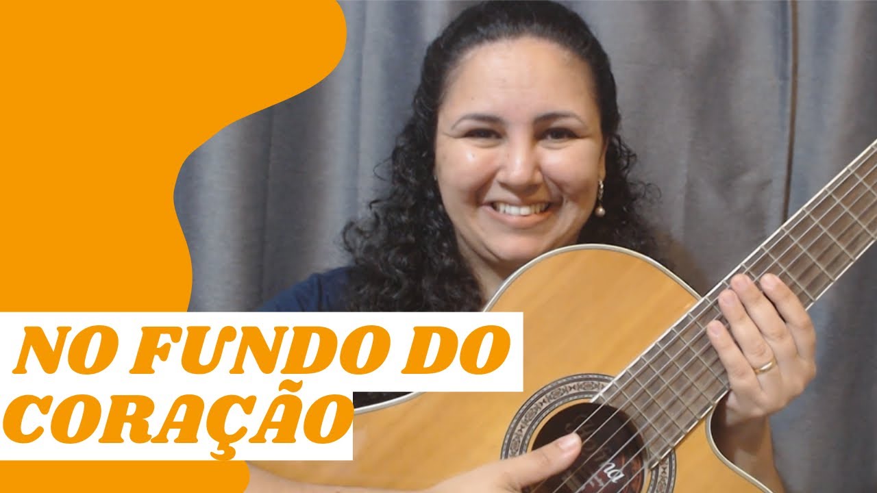 No fundo do coração (Sandy e Junior) / 1 Pestana / Violão Iniciante