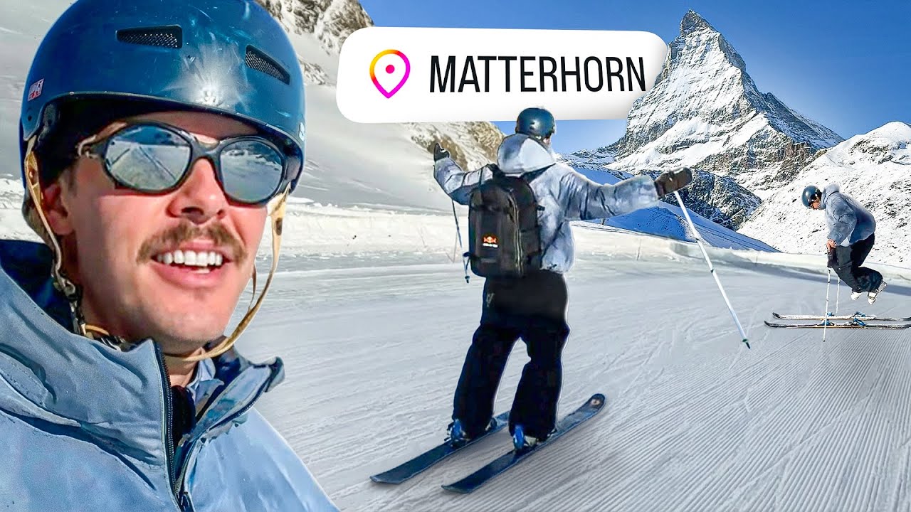 SKIFAHREN AM SCH&Ouml;NSTEN ORT EUROPAS