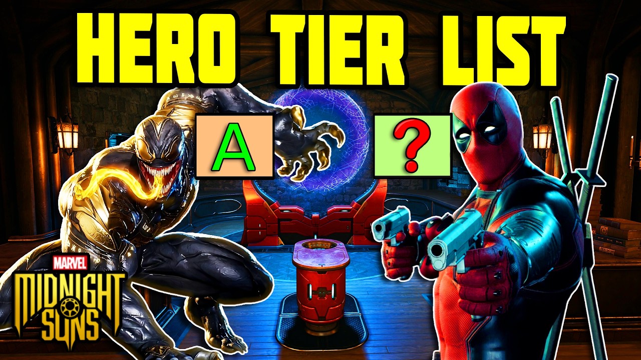 Marvels Midnight Suns Tier List (2026 With DLC) What Heroes Are Best?
