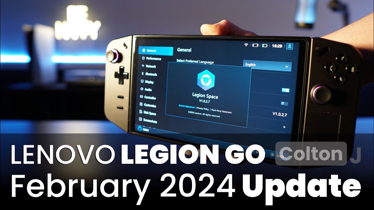 Legion Go February 2024 Update | BIOS v29 | Fan Curves & More