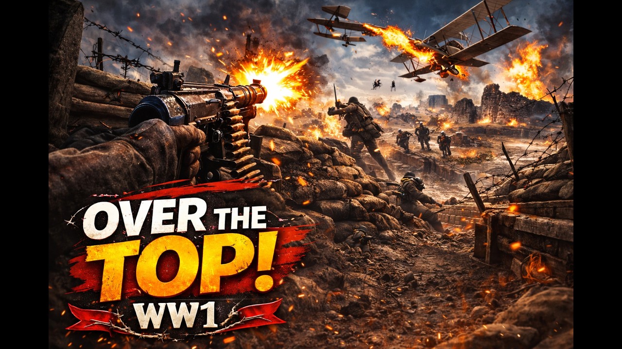 Crossing No Man’s Land | Over The Top WW1 No Commentary