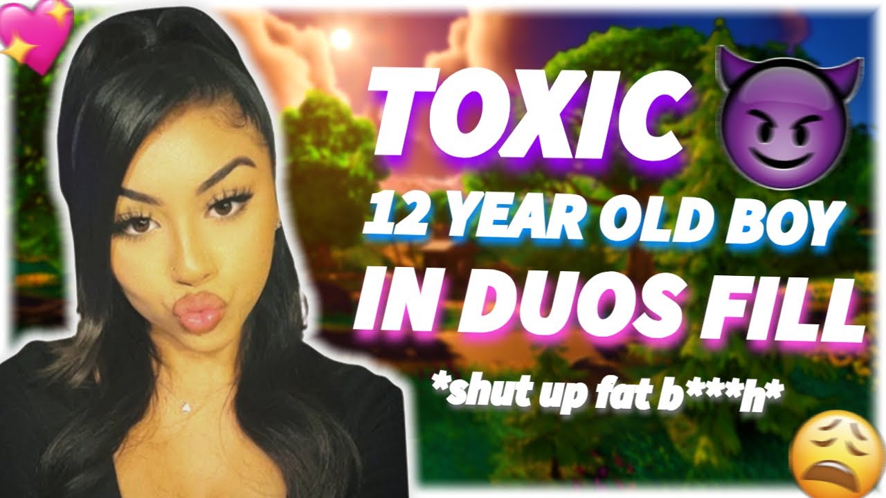 GIRL VOICE TROLLING A TOXIC KID 👿😩