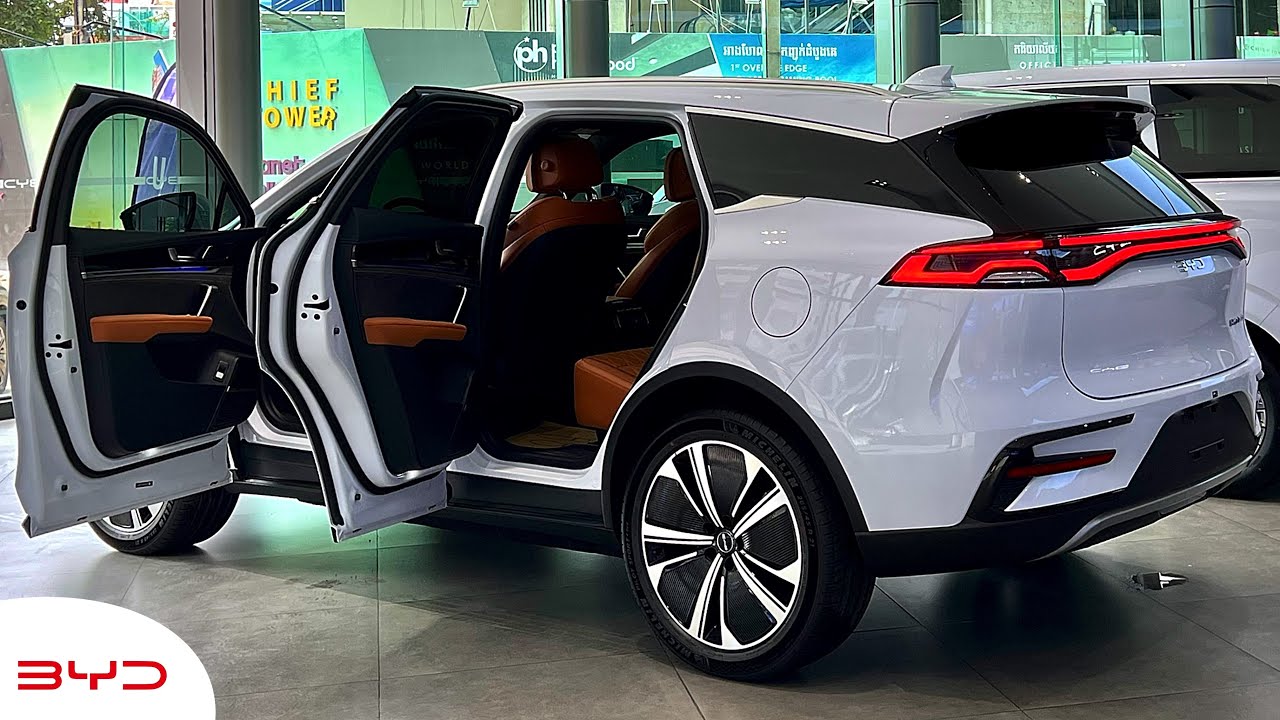 First Look! 2024 BYD Tang EV - A Comfortable Luxury Feature Exterior and Interior Details