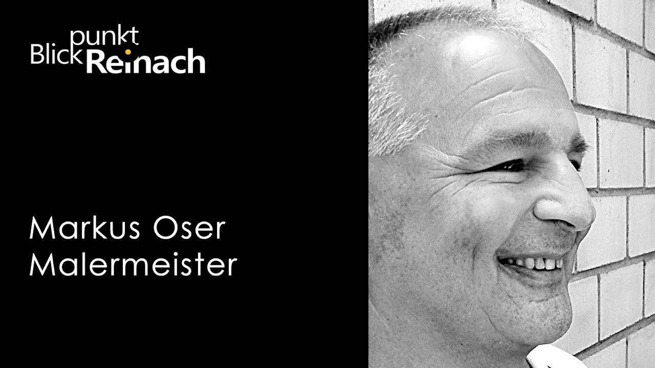 Blickpunkt Reinach zu Gast bei Markus Oser - Malermeister und Lebensretter