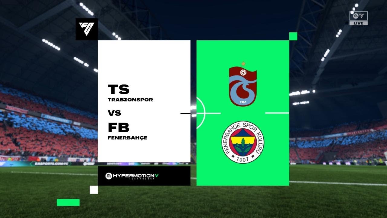 FC 26 | Trabzonspor vs Fenerbahçe Süper Lig 2025/26 Full Gameplay PS5™ [4K HDR]