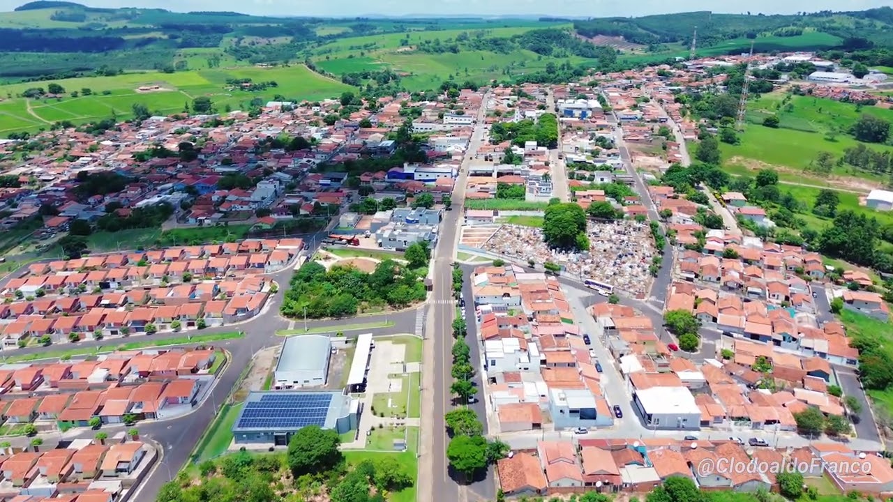 VISTA AÉREA - 2025 - CORONEL MACEDO SP