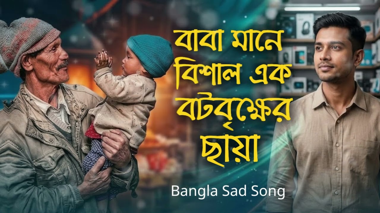 বাবা মানে বিশাল এক বটবৃক্ষের ছায়া | Baba Song | New Bangla Emotional Song | Baba Niye Gan