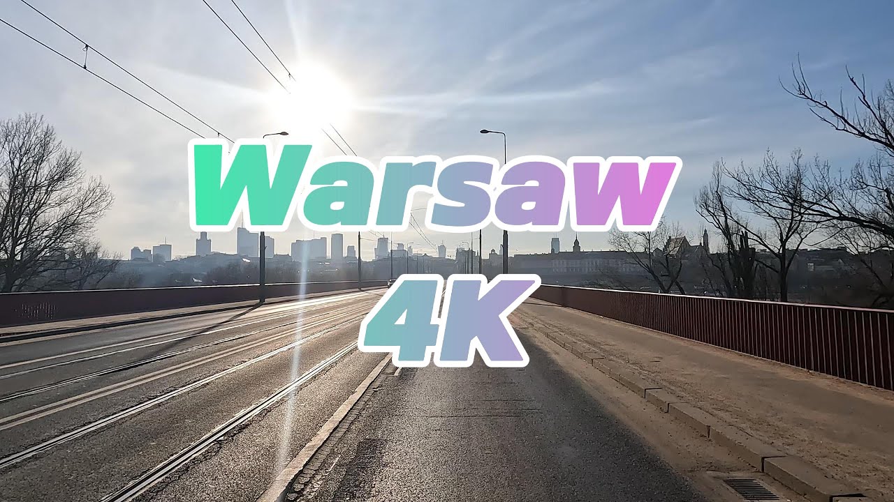 Warsaw 4k driving | Feb 16 2024