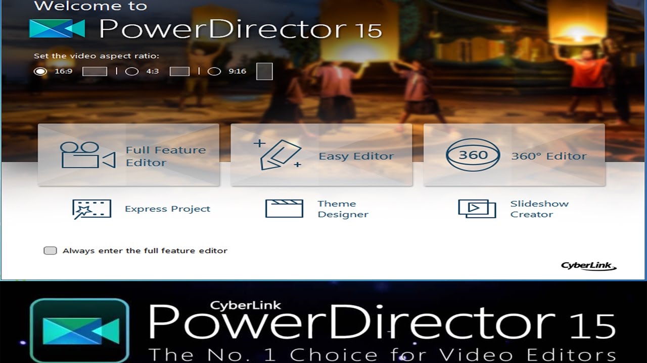 Video Editor - how to Install Power Director 15 64-bit
