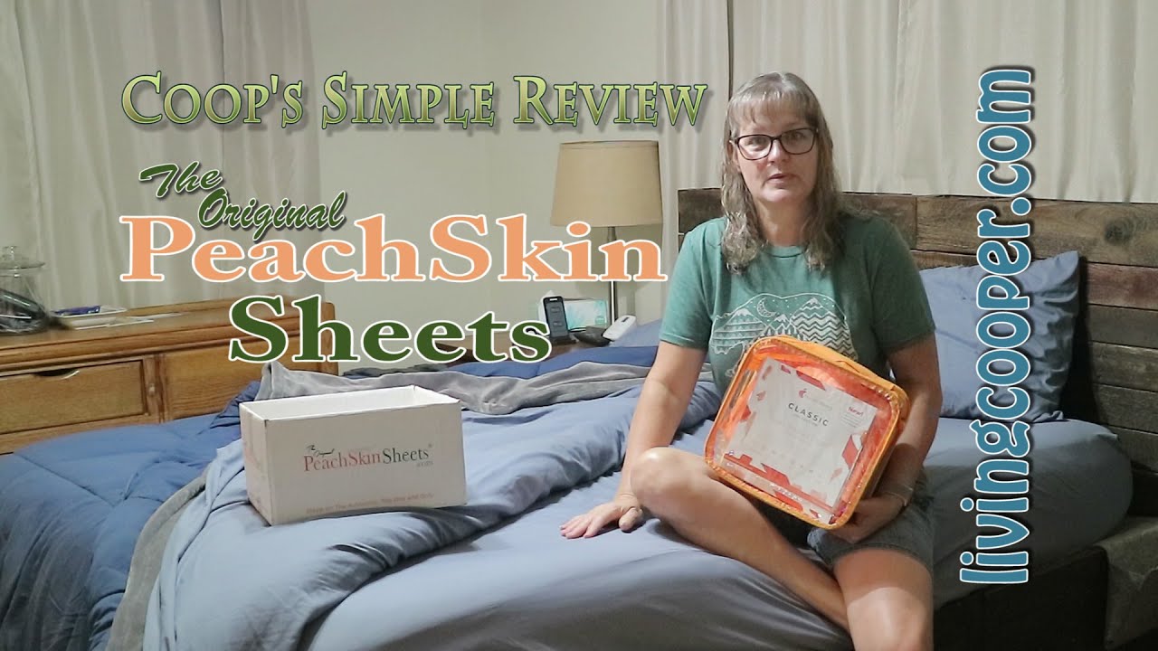 Coop's Simple Review - The Original Peach Skin Sheets