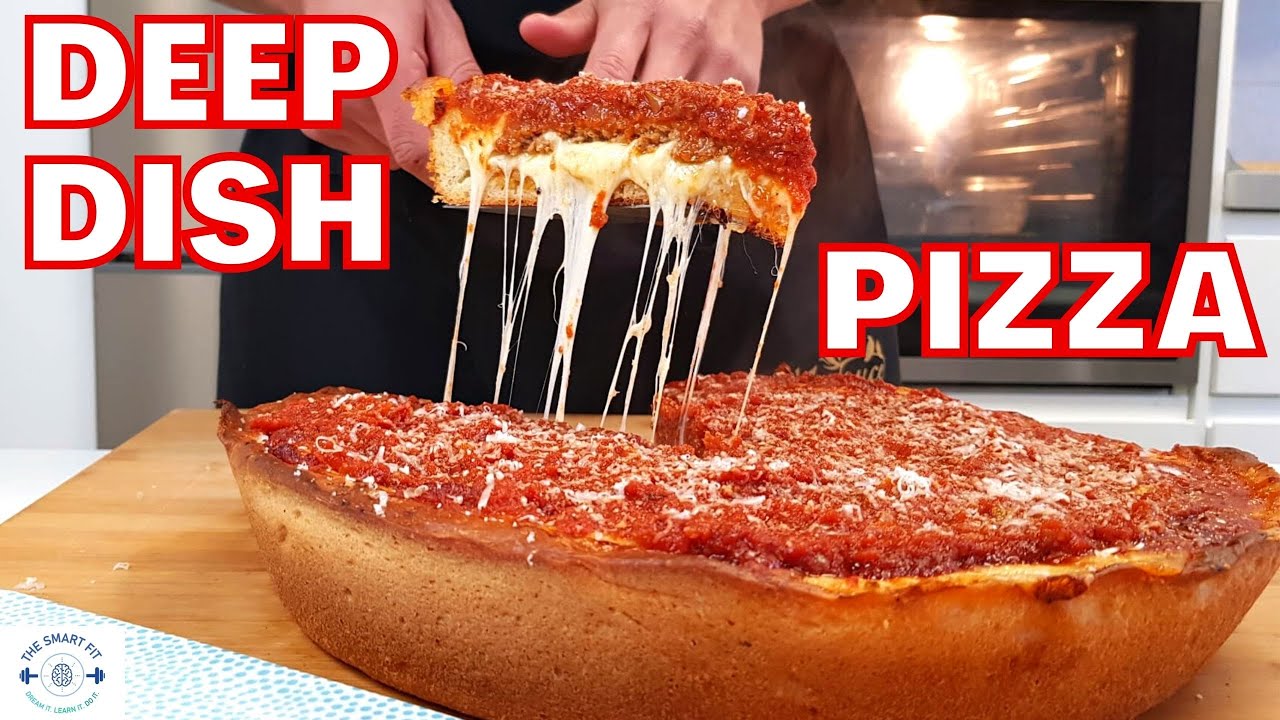 PIZZA estilo CHICAGO | DEEP DISH PIZZA | Chicago pizza style | FACIL E IMPRESIONANTE
