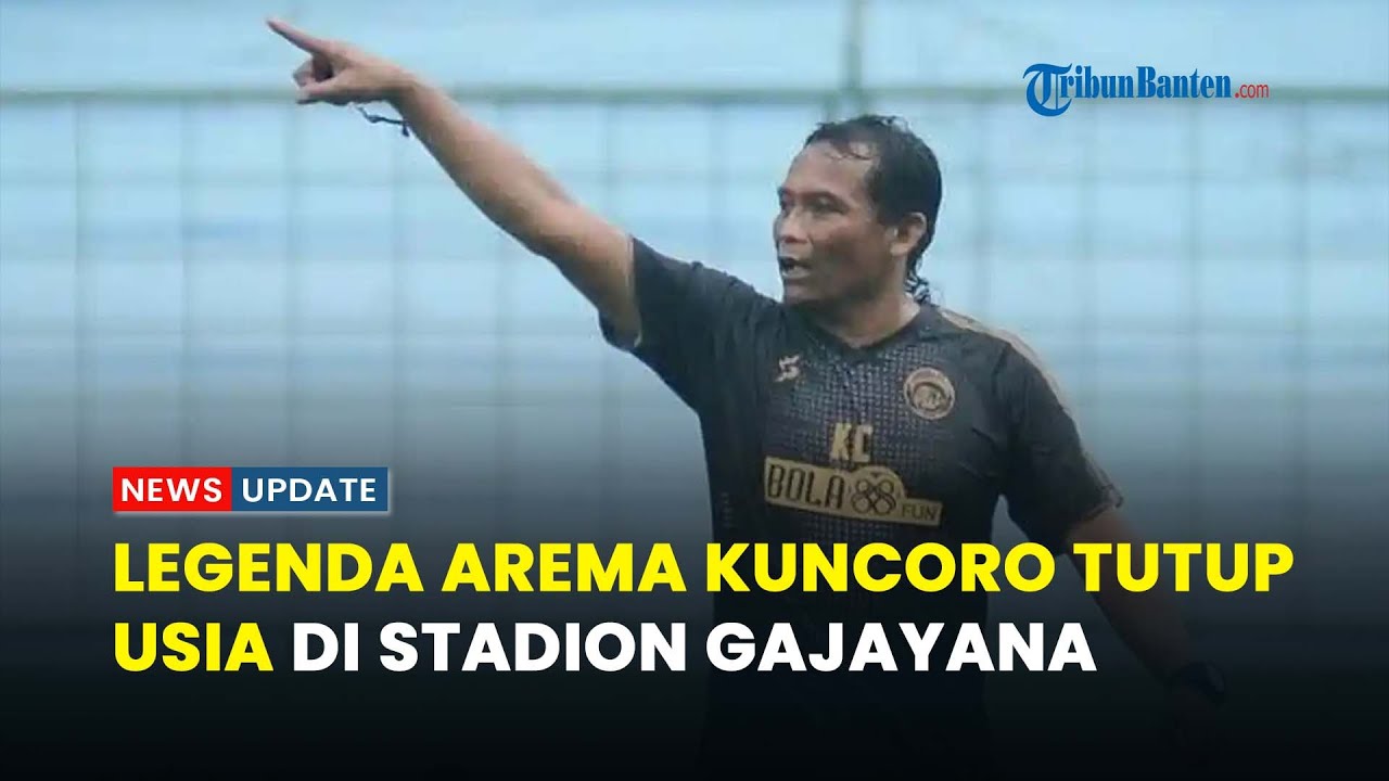 Legenda Arema Kuncoro Tutup Usia di Momen 100 Tahun Stadion Gajayana