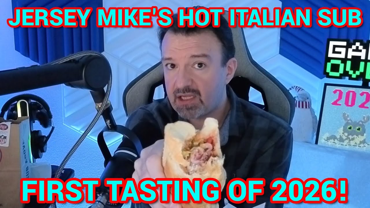 1st Tasting of 2026! DSP Tries It Ep. 251 - Jersey Mike's New HOT Italian Sub & BONUS!