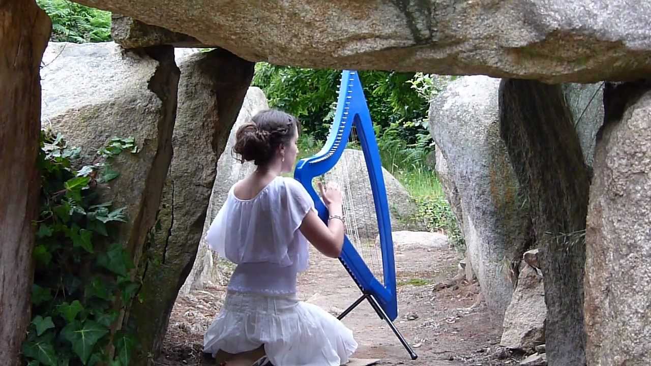 Evenstar (Evening Star) - THE LORD OF THE RINGS love song - harp / harpe