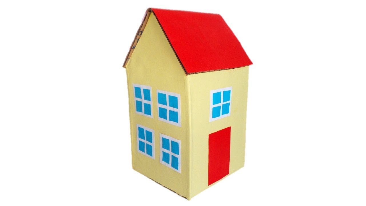 Como Fazer Casa da Peppa Pig de Papelão