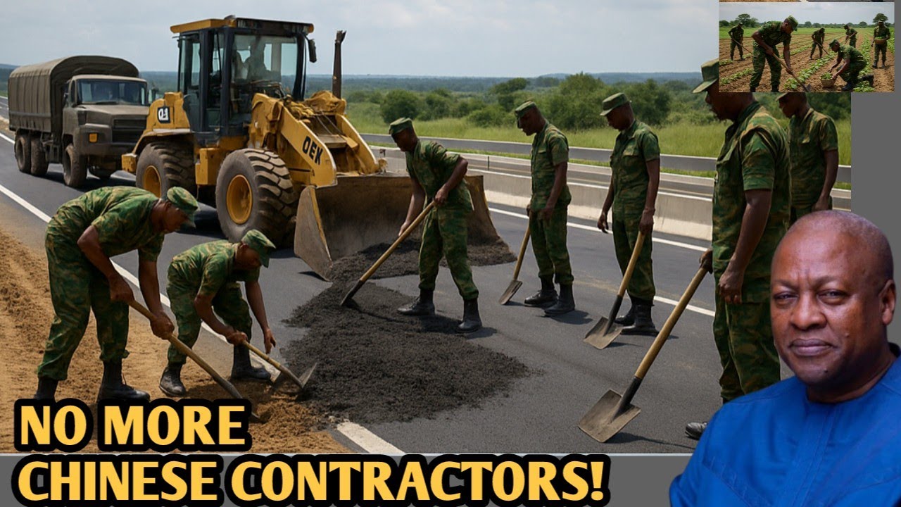 Ghana’s Military Takes Over Construction of the Accra–Kumasi Expressway