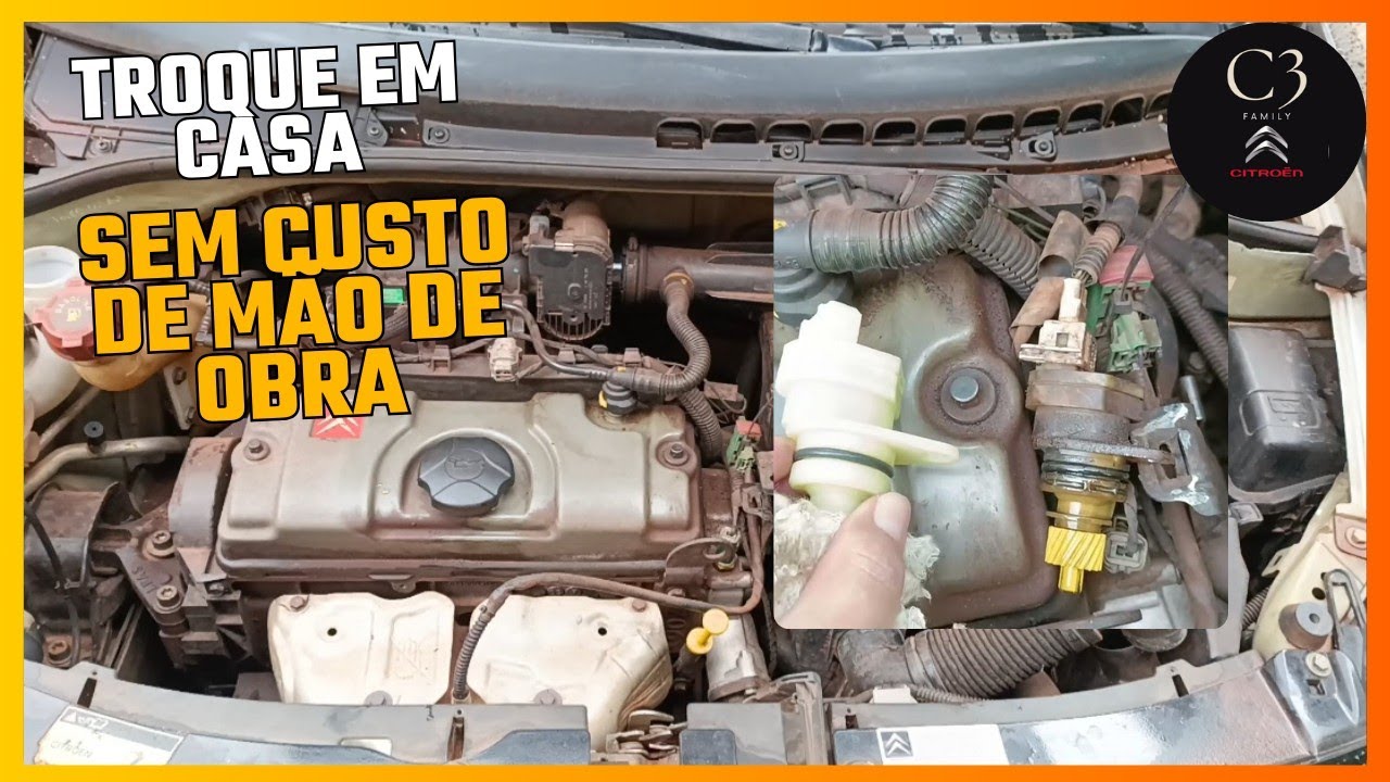 COMO FAZER A TROCA DO SENSOR DE VELOCIDADE DO CITROEN C3 2008