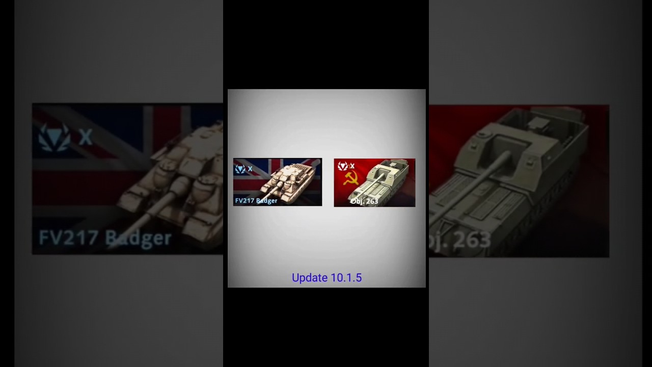 Badger vs Obj-263 ( update 10.1.5)