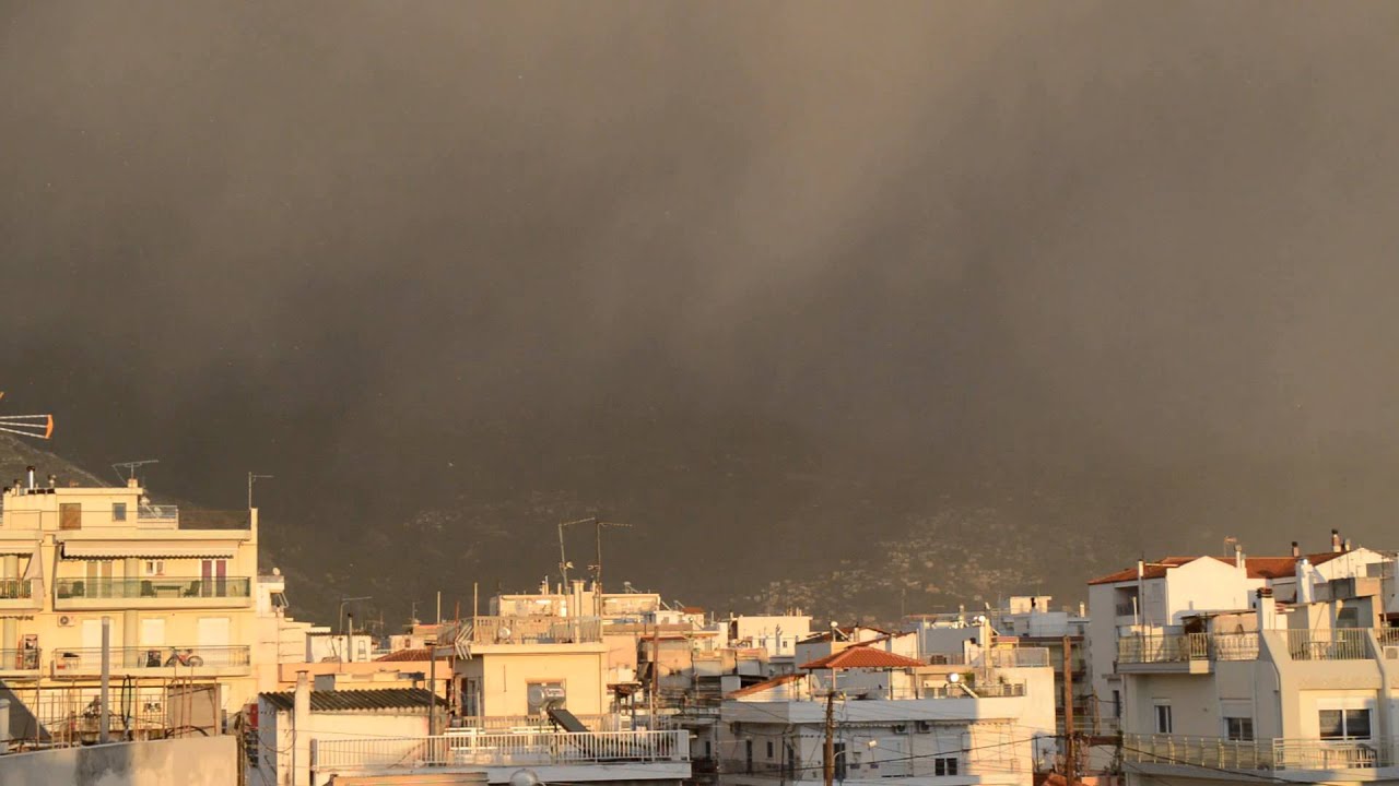 Snow showers Volos 06/01/2015
