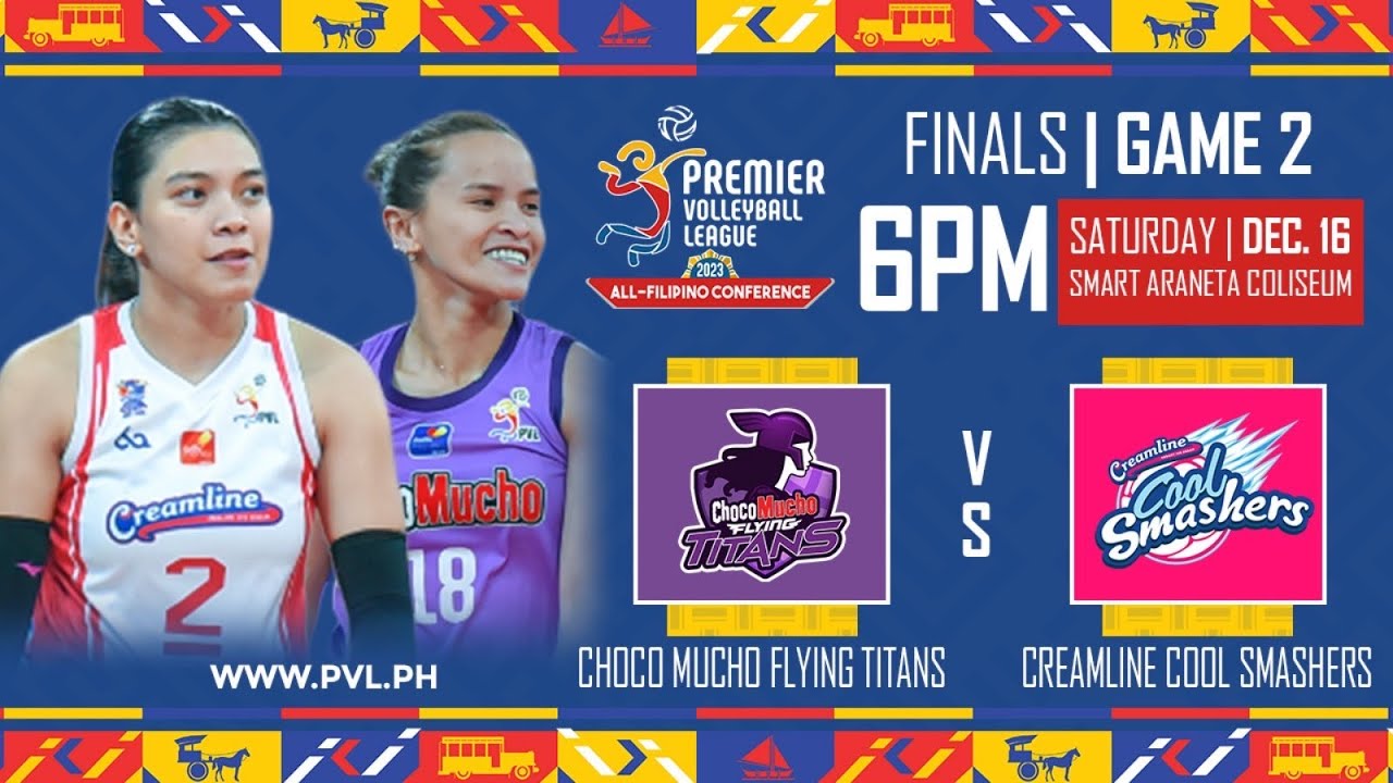 CHOCO MUCHO vs. CREAMLINE - Full Match | Finals G2 | 2023 PVL All-Filipino Conference II