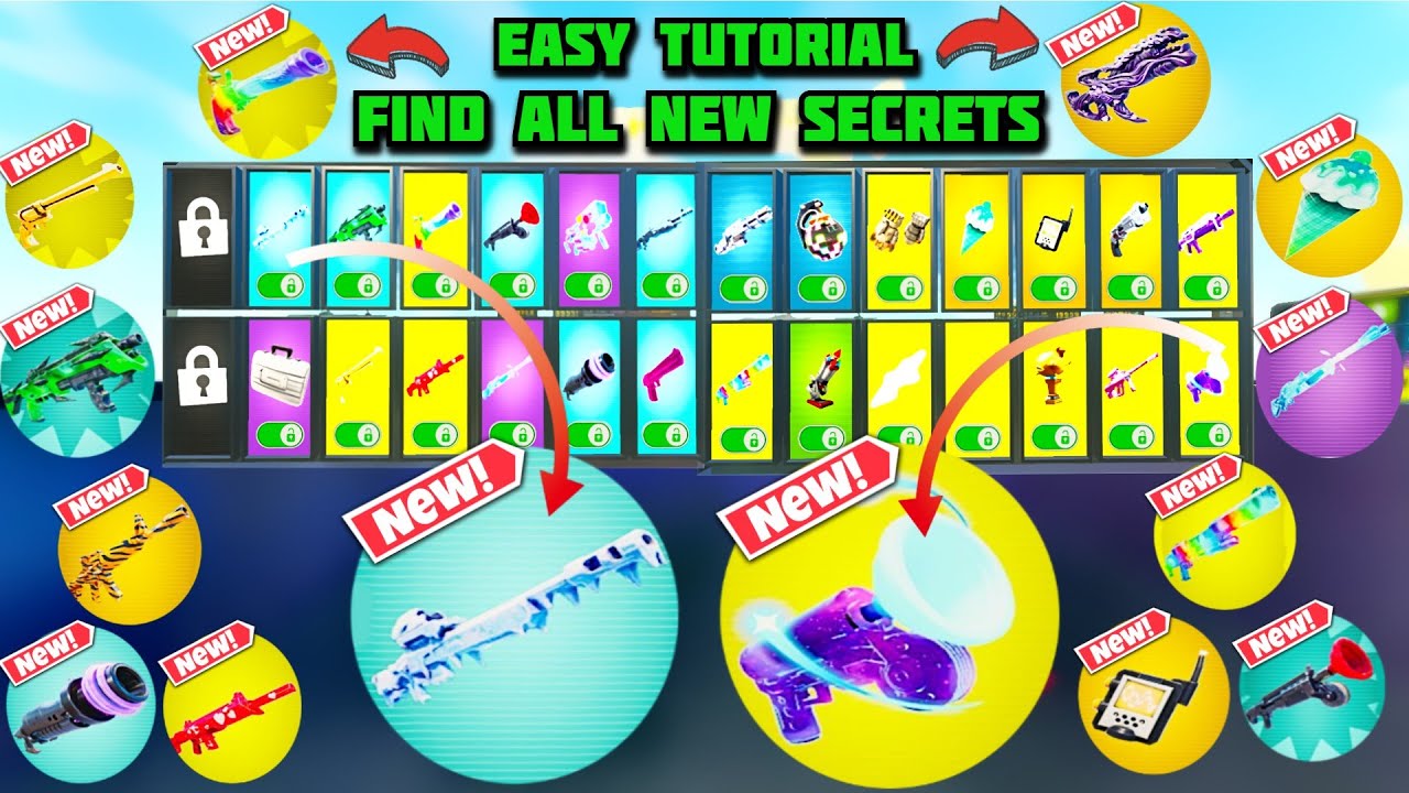 1v1 With Every Gun All Secrets And How To Get Them TUTORIAL!