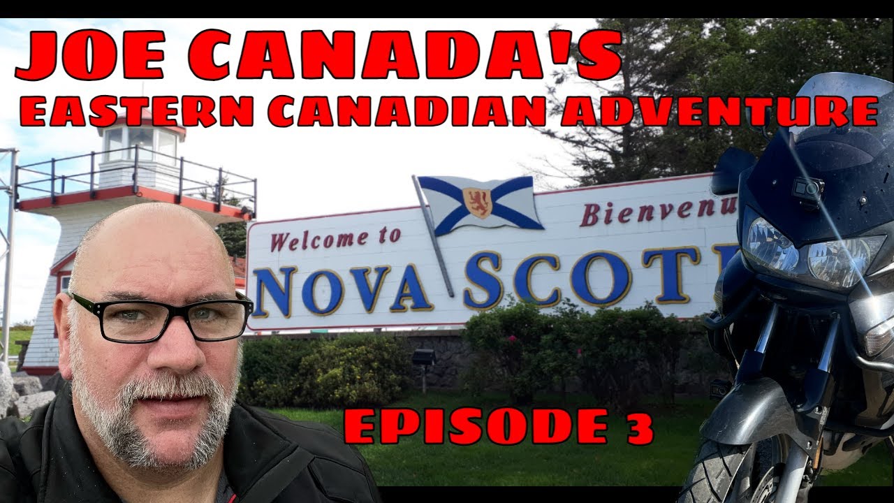 Motorcycle travel adventure from Jemseg New Brunswick to the Heart of Nova Scotia
