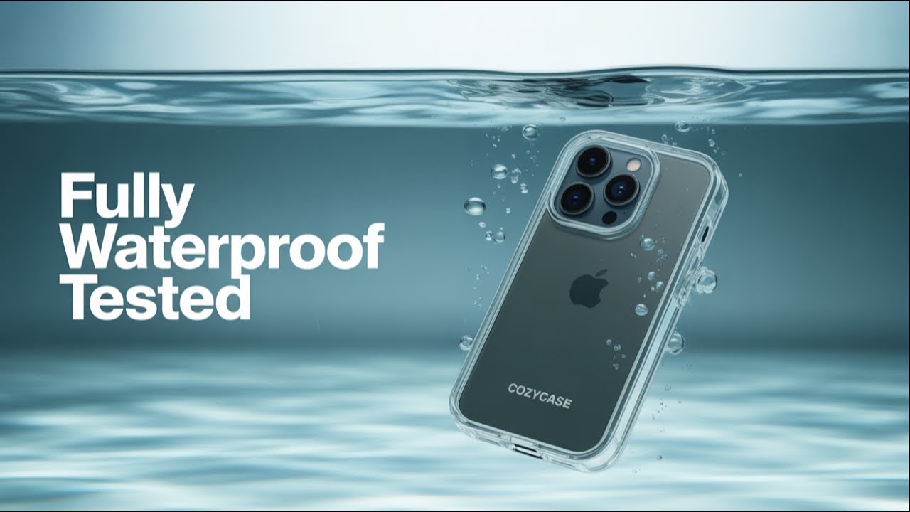 iPhone 17 Pro Max Waterproof Case Test &ndash; Cozycase IP68 Drop & Water Review!&rdquo;